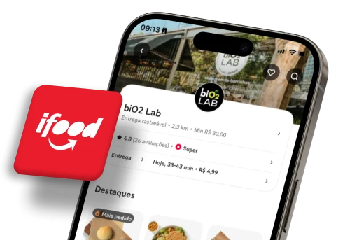Ifood no Celular