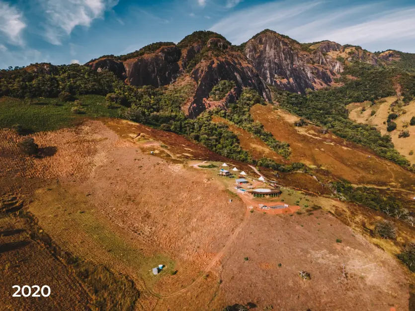 Floresta biO2 Antes reflorestamento