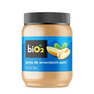 biO2 Pasta de amendoim pura 900g