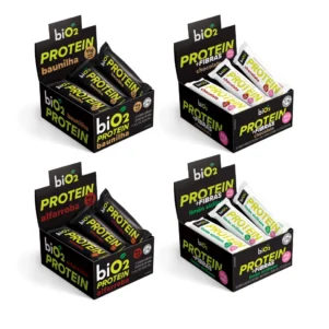 Barra de Proteína Vegana Sem Glúten biO2 45 g