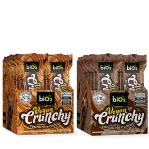 Barra de Cereais biO2 Vegan Crunchy 28 g