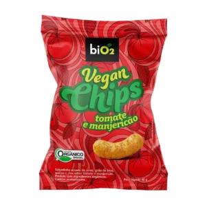 biO2 Vegan Chips Tomate e Manjericão 40g