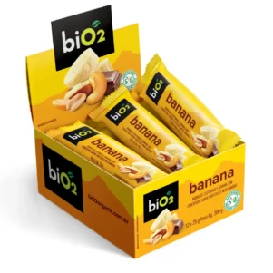 Barra de Castanhas e Frutas biO2 Banana com Chocolate 25 g