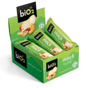 Barra de Castanhas e Frutas biO2 Nuts Maça 25 g