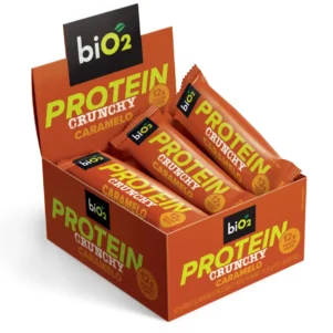 Barra de Proteína biO2 Protein Crunchy Bar Caramelo 50 g